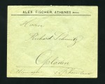 DURING THE GAMES: 1896 (Mar 29) Commercial envelop