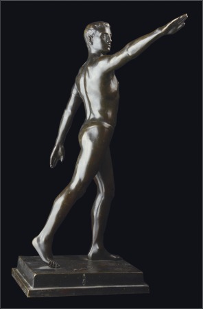 Stamp of Olympics » Olympic Statues Statues: Athlete in bronze performing the Olympic salute