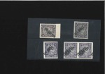 1922 7500R and 100'000R mint varieties (4) incl. 1