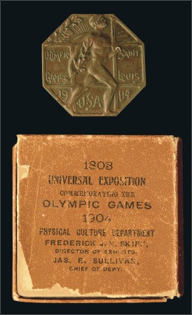 1904 St. Louis participation medal in bronze with