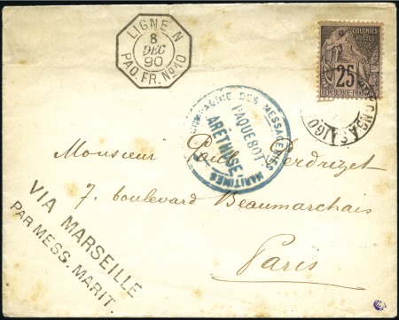 COLLECTION: 1869-1939, Lot d'environ 100 lettres e