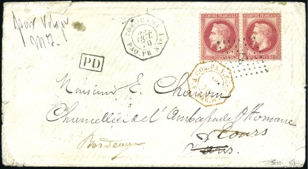 COLLECTION: 1852-1923, Lot de 20 lettres ou fragme