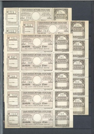 1923-30 Colis postaux de Paris pour Paris, Maury 9