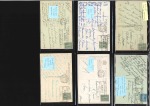 Stamp of Olympics » 1924 Paris » Covers and Cancellations 6 postcards with Olympic boxcancel Type Flier. All
