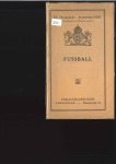 1928 Amsterdam. Booklet with football Regulations in German