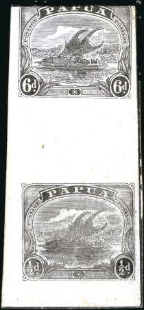 1911-15 Lakatoi (mono-colour issue) 1/2d and 6d se