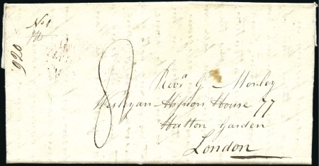 1826 (Jun 29) Entire letter from a missionary, dat