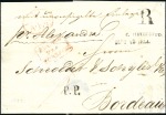 FRANCE: 1832-60 Group of 18 incoming covers from R