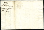 Stamp of Russia » Ship Mail » Ship Mail in the Arctic and Northern Russia - Sea Mail 1827 (Jun 19) Folded letter from Archangel to Scot