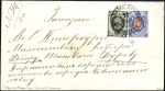 LAKE LADOGA/RIVER NEVA: 1876 Envelope missing back