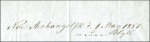 1851 ALASKA: Entire letter written in German by He