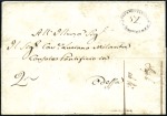 1841 Wrapper from Rome to the Papal Consul in Odes