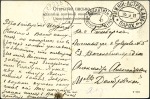 POSTAGE DUES: 1911-17 Postcards (4) sent internall