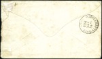 Stamp of Russia » Ship Mail » Ship Mail in the Black Sea 1874 Envelope to Simferopol, Crimea, posted on shi