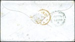 Stamp of Russia » Ship Mail » Ship Mail in the Black Sea 1855 CRIMEA: 1855 Envelope with contents datelined