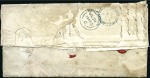 1855 CRIMEA (June 4) Folded letter comprising larg