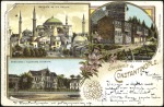 1899 Postcard and a cover back, both cancelled on 