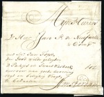 1748 Wrapper in Dutch carried privately from Riga 
