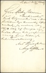 1889 4k Postal stationery card from Libau to Swede
