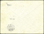 1897 Envelope to Germany with Finnish 1k, 2k and 4