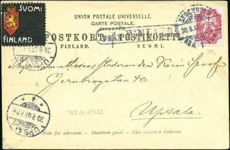 Stamp of Russia » Ship Mail » Ship Mail in the Baltic Sea SWEDEN: 1864-1911, Collection of Russian stamps us