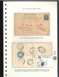 1850-1917 Group of 98 covers,stationery and viewca
