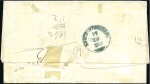 Stamp of Russia » Ship Mail » Ship Mail in the Levant 1869 Folded letter from Constantinople to Chisnovi
