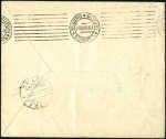 1913 7k Postal stationery envelope sent to Finland