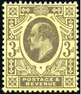 1911 3d Grey on Lemon, mint nh, very fine and fres