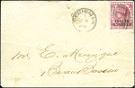 1879-1942, Group of three covers incl. 1879 wrappe