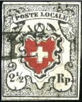 Poste Locale mit Kreuzeinfassung, Type 34, mit sch