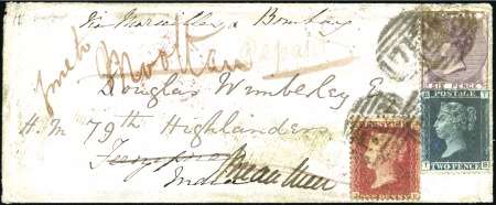 Stamp of Great Britain » 1855-1900 Surface Printed 1862 (Feb 17) Envelope from Sittingbourne to a mem