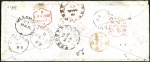 1862 (Feb 17) Envelope from Sittingbourne to a mem