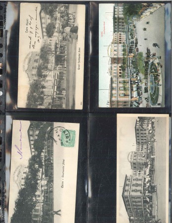 1895-1961, 120+ covers/postcards from HOTELS showi