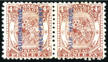 1894 Surcharge Issues in King George II Period

