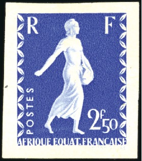Stamp of France 1941-42 Semeuse de Dulac, Projet non émis pour l'A
