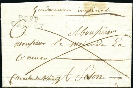 1811 Lettre avec P89P ORANGE pour Salon de Provenc