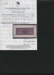 1884-1900 "Stamp Duty" £50 black-violet, with unli