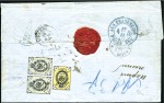 1865 Cover from REDUT-KALE (Gergia) addressed to F