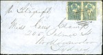 1858 (Oct 4) Part cover (front and top backflap) f