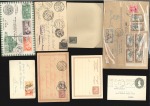 Stamp of Egypt 1887-1949 Group of 82 covers/stationery/viewcards 