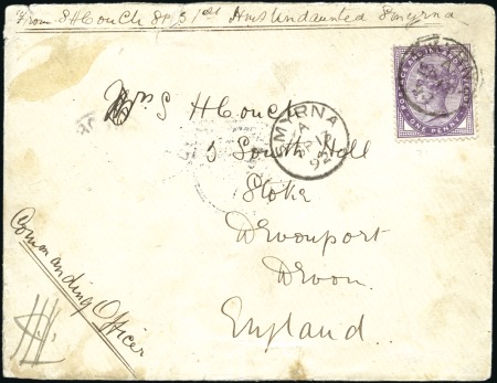 1892 (Sep 13) Soldier's concessionary rate envelop
