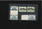 1929-1931 Definitives 1R line perf. & comb. perf. 