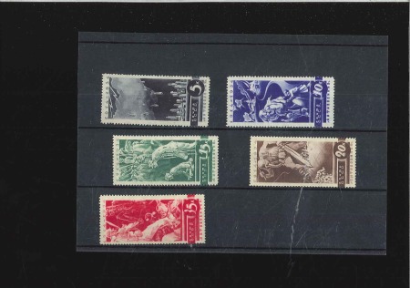 Stamp of Russia » Soviet Union 1935 Anti-War serie, complete set never hinged, ve
