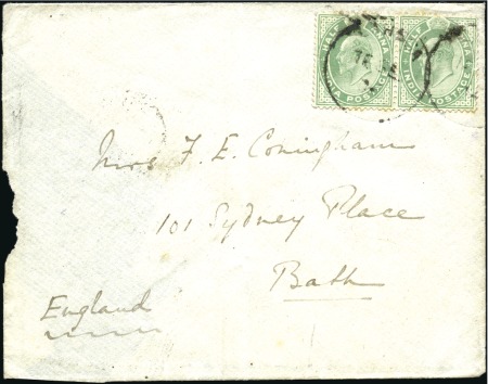 Stamp of Tibet » British and Indian Post Offices 1904 Cover sent from Lhasa 16 SE 04. from a member