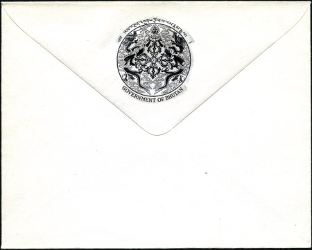 1960ca. Cover sent to Phunsholing and franked by 2