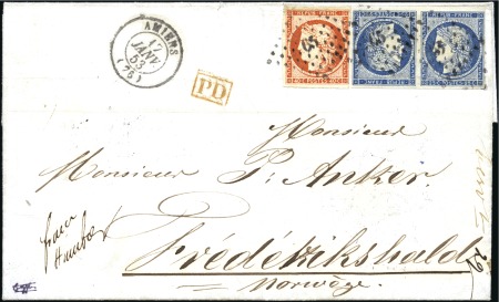 Stamp of France Grande rareté de l'émission Cérès