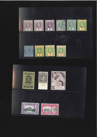 COLLECTIONS: 1902-63 Old-time mint & used selectio