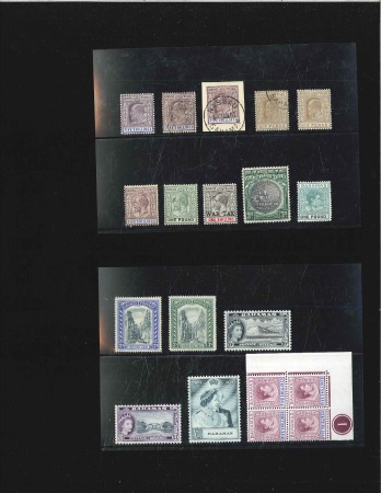 COLLECTIONS: 1901-62, Old-time mint/unused & used 