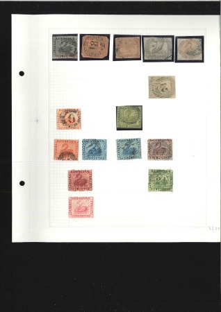 COLLECTIONS: 1854-1912, Mint & used collection on 